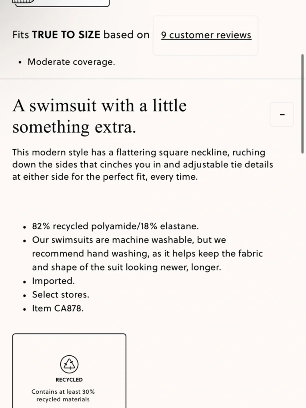 J. Crew Ruched one-piece swimsuit with side ties in sunny floral - Picture 7 of 7